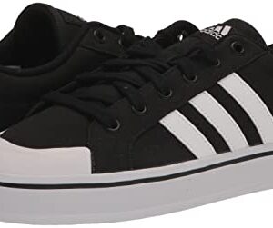 adidas Men's Bravada 2.0 Skate Shoe, Black/White/Black, 10