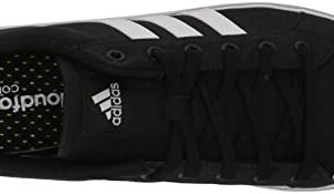 adidas Men's Bravada 2.0 Skate Shoe, Black/White/Black, 10