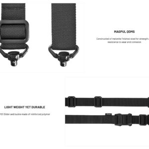 Magpul MS1 QDM Two Point Rifle Sling, Coyote