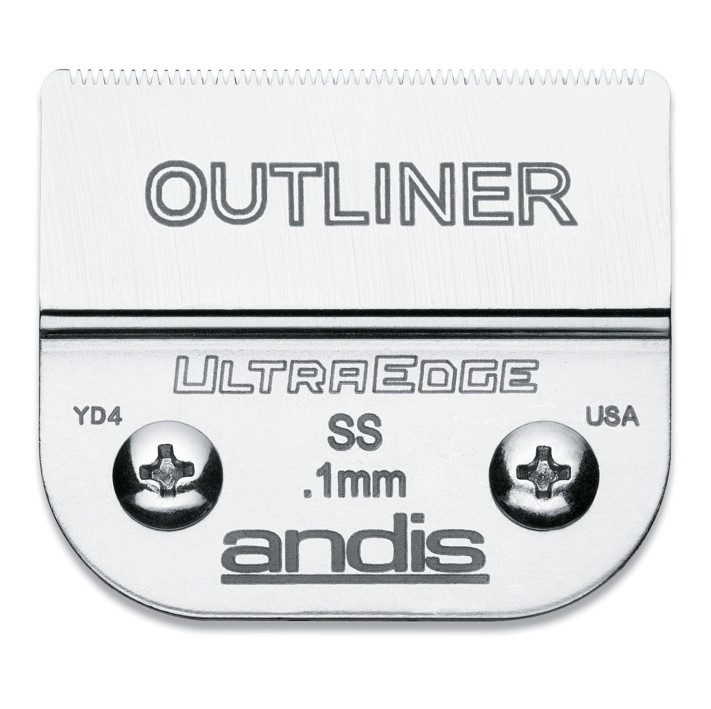 Andis 64160 UltraEdge Carbon-Infused Steel Detachable Outliner Blade, 1mm Cut Length