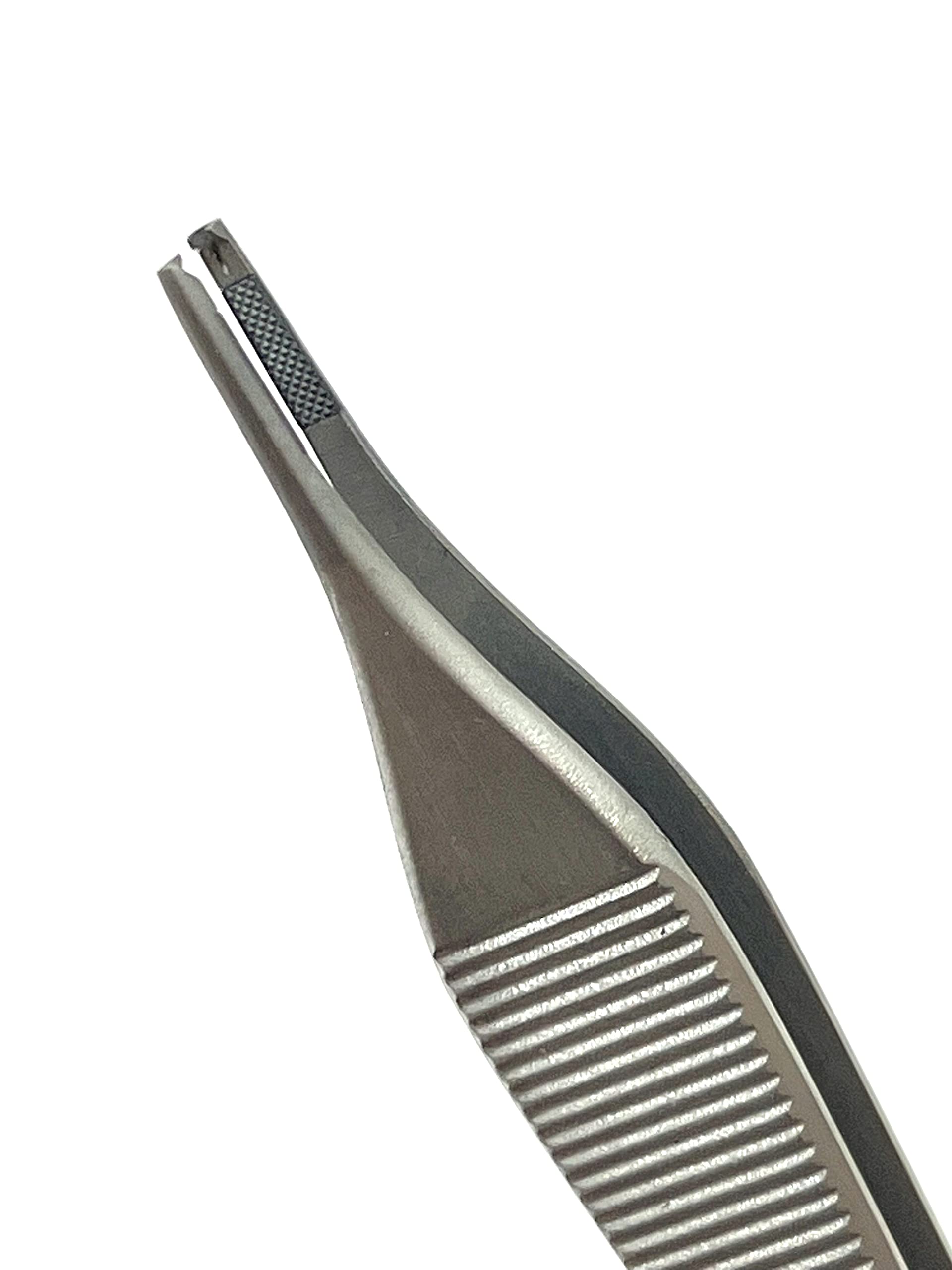 German Premium Tc Adson Tissue Forceps Toothed 1X2 4.75" Adson Kocher Configuration Veterinary Cynamed