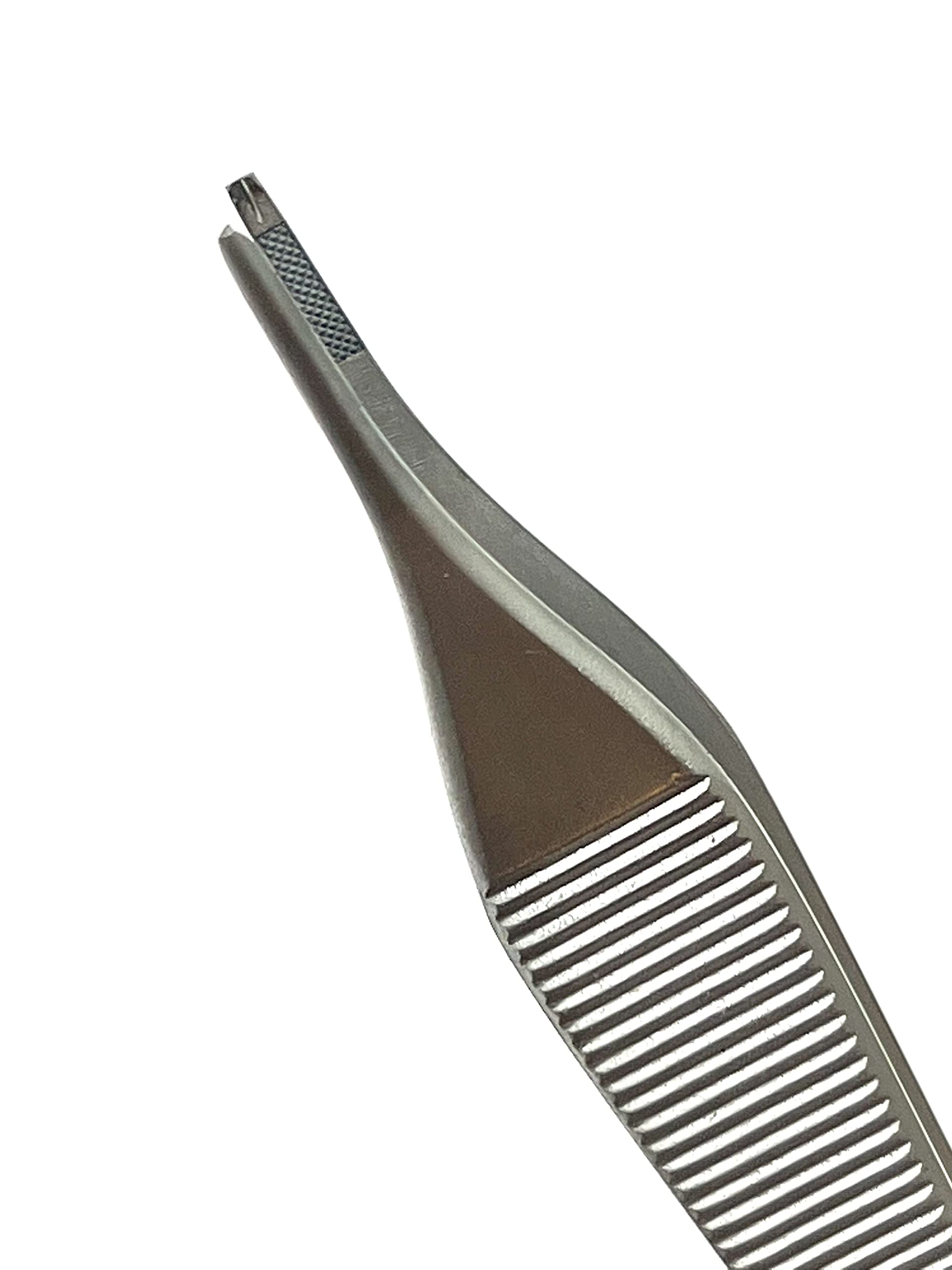 German Premium Tc Adson Tissue Forceps Toothed 1X2 4.75" Adson Kocher Configuration Veterinary Cynamed