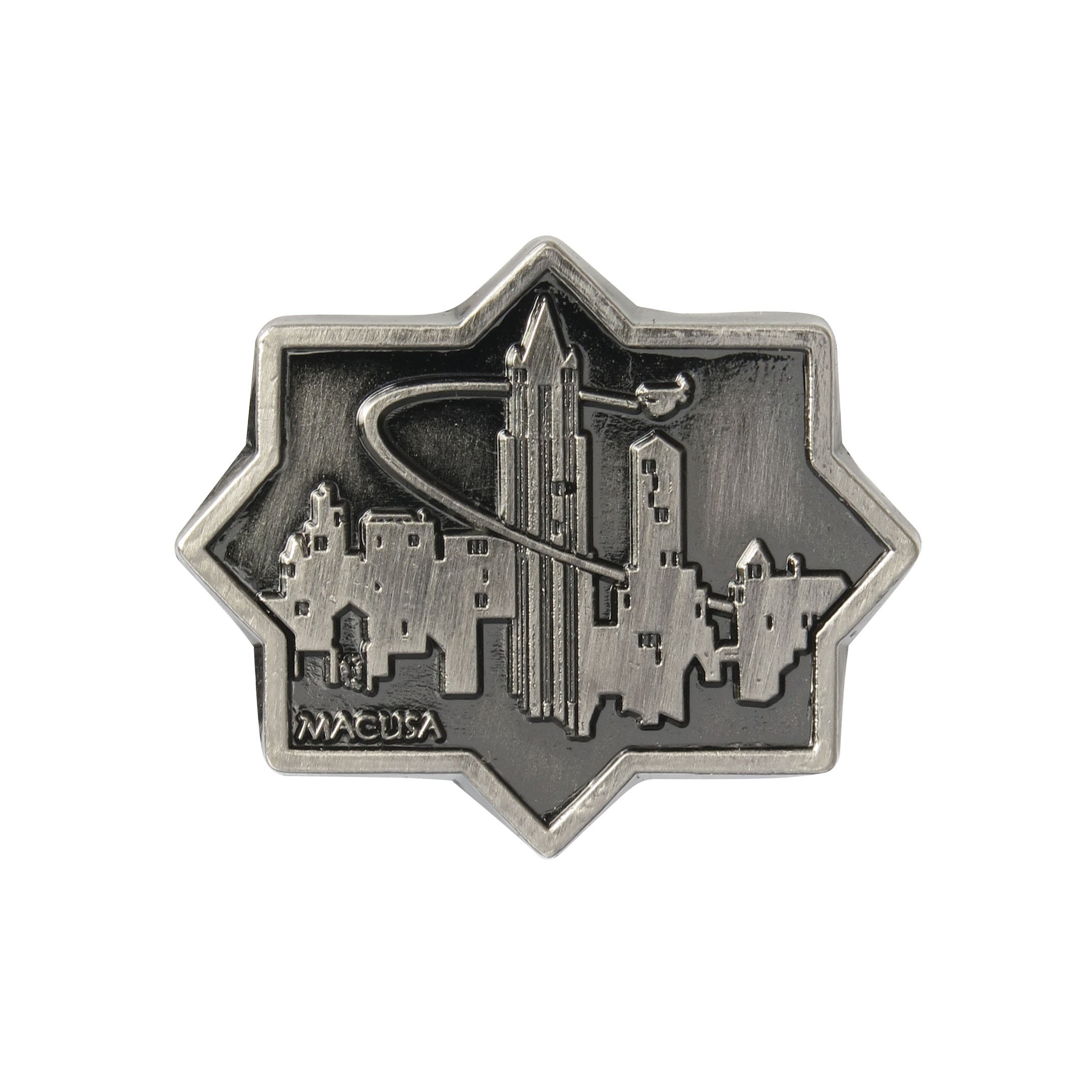 Fantastic Beast Macusa City Pewter Lapel Pin