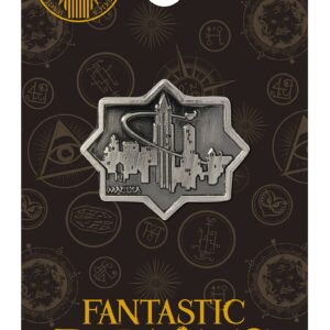 Fantastic Beast Macusa City Pewter Lapel Pin