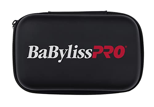 BaBylissPRO Barberology Professional Foil Shaver Case for Single or Double Shaver, Power Cord and Replacement Foils