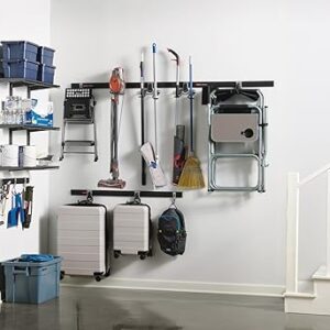 Rubbermaid Fasttrack Rail Storage 36"x12" 3-Shelf Kit, 350 lbs. Per Shelf, for Home/Garage/Shed/Workshop Organization