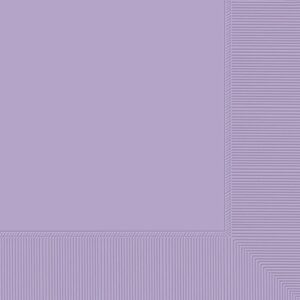 amscan dinner paper napkins - 8" x 8" | disposable | lavender | 40 pcs.