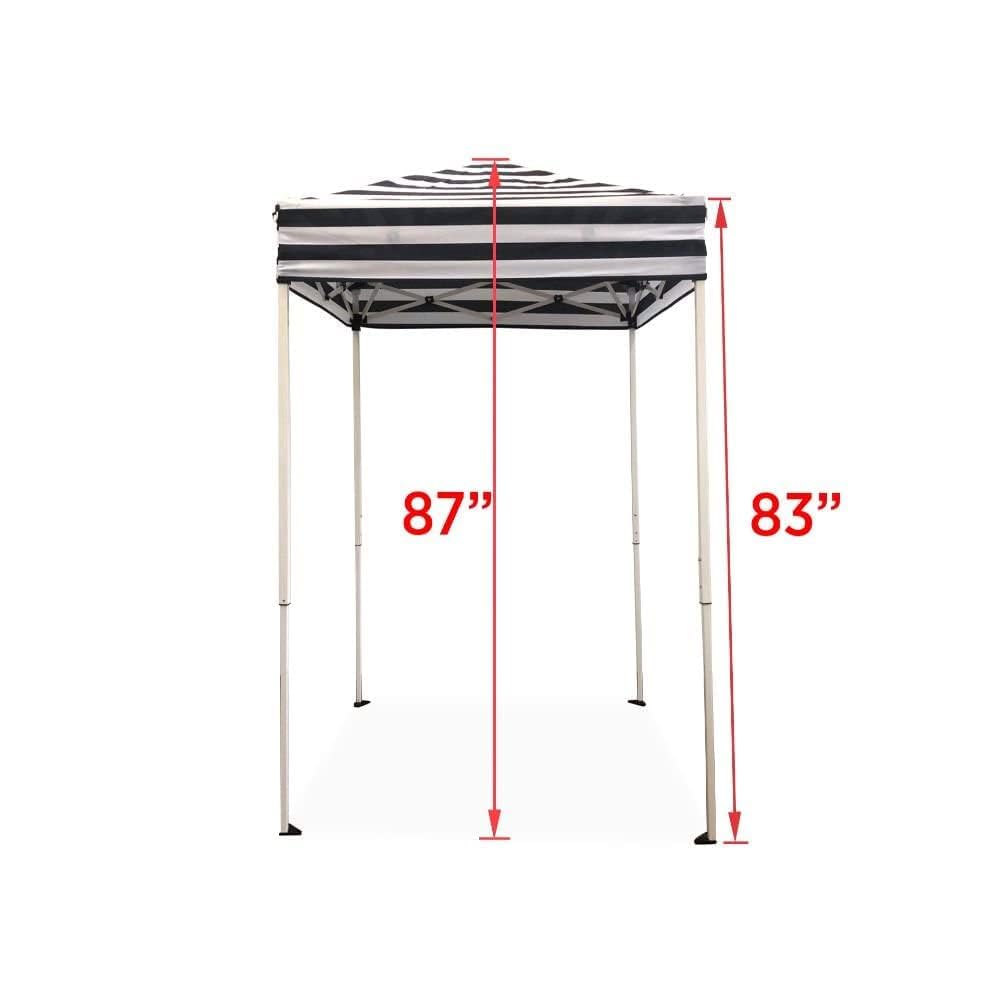 Impact Canopy 4' x 4' Portable Dressing Room, Pop Up Portable Changing Room, Navy Blue / White