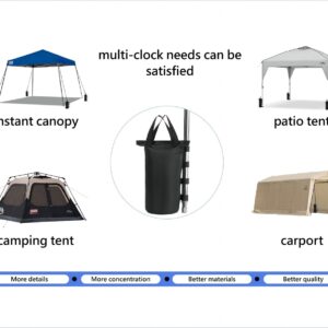 XINFULLWOL Tent Weights,Canopy Weight Sand Bags(120+ LBS) for Pop Up Canopy Gazebo,Outdoor Sun Shelter Umbrella,Tents for Parties,for Easy Up Tents,NO Sand,4-Round