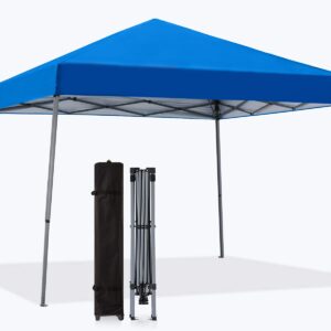 MASTERCANOPY Portable Pop Up Canopy Tent with Large Base(10x10,Blue)