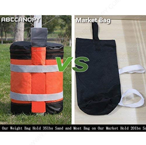 ABCCANOPY Canopy Sandbags for Instant Shelters, 140lb