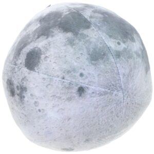 LUOZZY Novelty Planet Throw Pillow Household Moon Cushion Soft Couch Sofa Pillow (17CM)