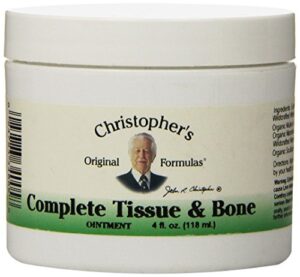 dr christopher's formula complete tissue and bone ointment, 4 ounce