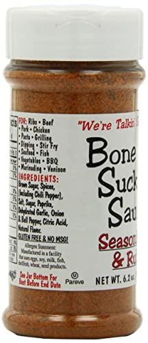 Bone Suckin' Sauce Bone Suckin' Original Seasoning and Rub, 5.8 Ounce