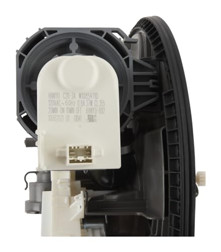 Whirlpool W11087376 Genuine OEM Dishwasher Pump and Motor Assembly Replacement Part - Replaces W10917114