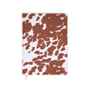 designworks ink cowprint - jumbo velvet journal