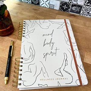 DesignWorks Ink MIND BODY SPIRIT GUIDED WELLNESS JOURNAL