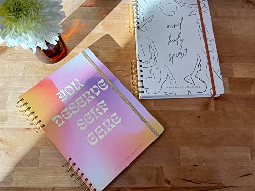 DesignWorks Ink YOU DESERVE GUIDED WELLNESS JOURNAL