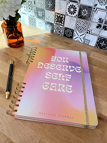 DesignWorks Ink YOU DESERVE GUIDED WELLNESS JOURNAL