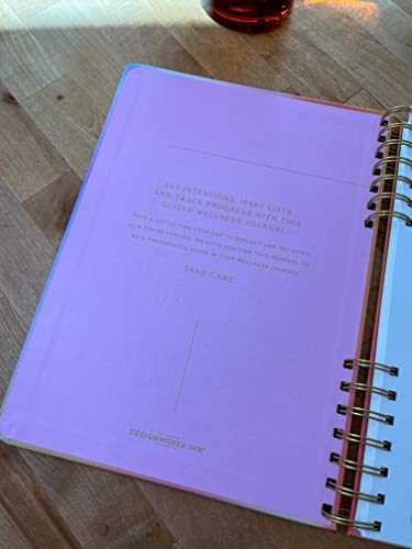 DesignWorks Ink YOU DESERVE GUIDED WELLNESS JOURNAL