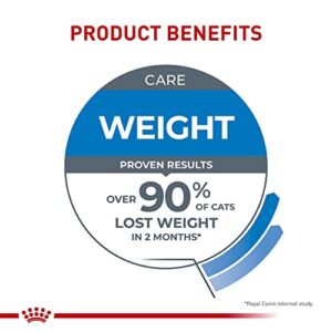 Royal Canin Feline Care Nutrition Weight Care Adult Dry Cat Food, 3 Lb Bag