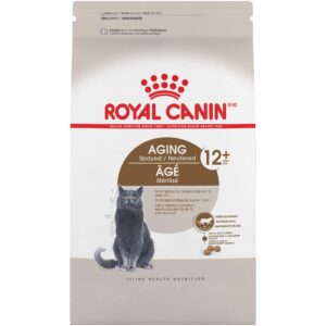 royal canin appetite control spayed/neutered 12+ dry adult cat food, 7 lb bag