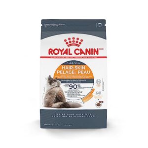 royal canin hair & skin care dry cat food, 6 lb bag