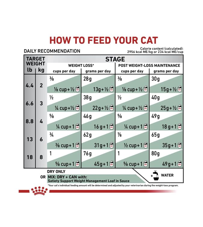 Royal Canin Veterinary Diet Feline Satiety Support Weight Management Dry Cat Food, 12 oz