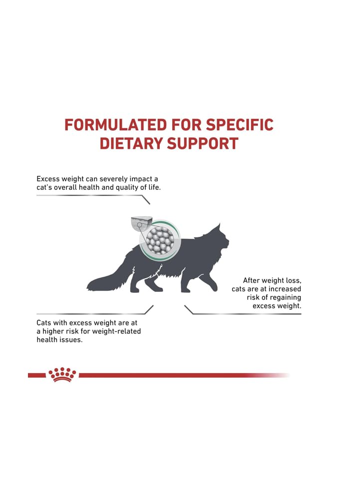 Royal Canin Veterinary Diet Feline Satiety Support Weight Management Dry Cat Food, 12 oz