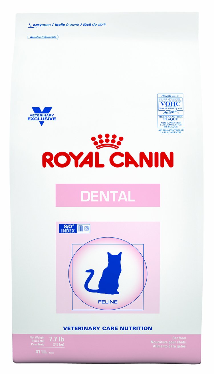 Royal Canin Feline Dental Cat Food Dry 7.7 Pound Bag (3.5 kg) For Cats and Kittens