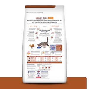 Hill's Prescription Diet k/d Kidney Care Ocean Fish Dry Cat Food, Veterinary Diet, 8.5 lb. Bag