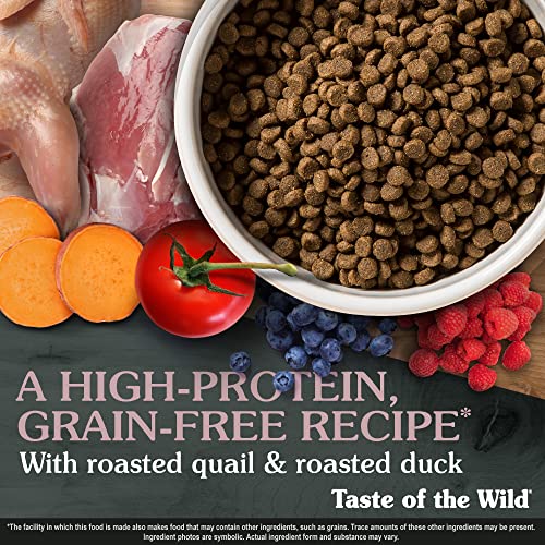 Taste Of The Wild High Protein Real Meat Recipes Premium Dry Cat Food With Superfoods And Nutrients Like Probiotics, Vitamins And Antioxidants For Adult Cats And Kittens