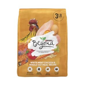 Purina Beyond Natural Dry Cat Food Wholesome Ingredients for Whole Health White Meat Chicken and Whole Oat Meal Recipe - 3 lb. Bag