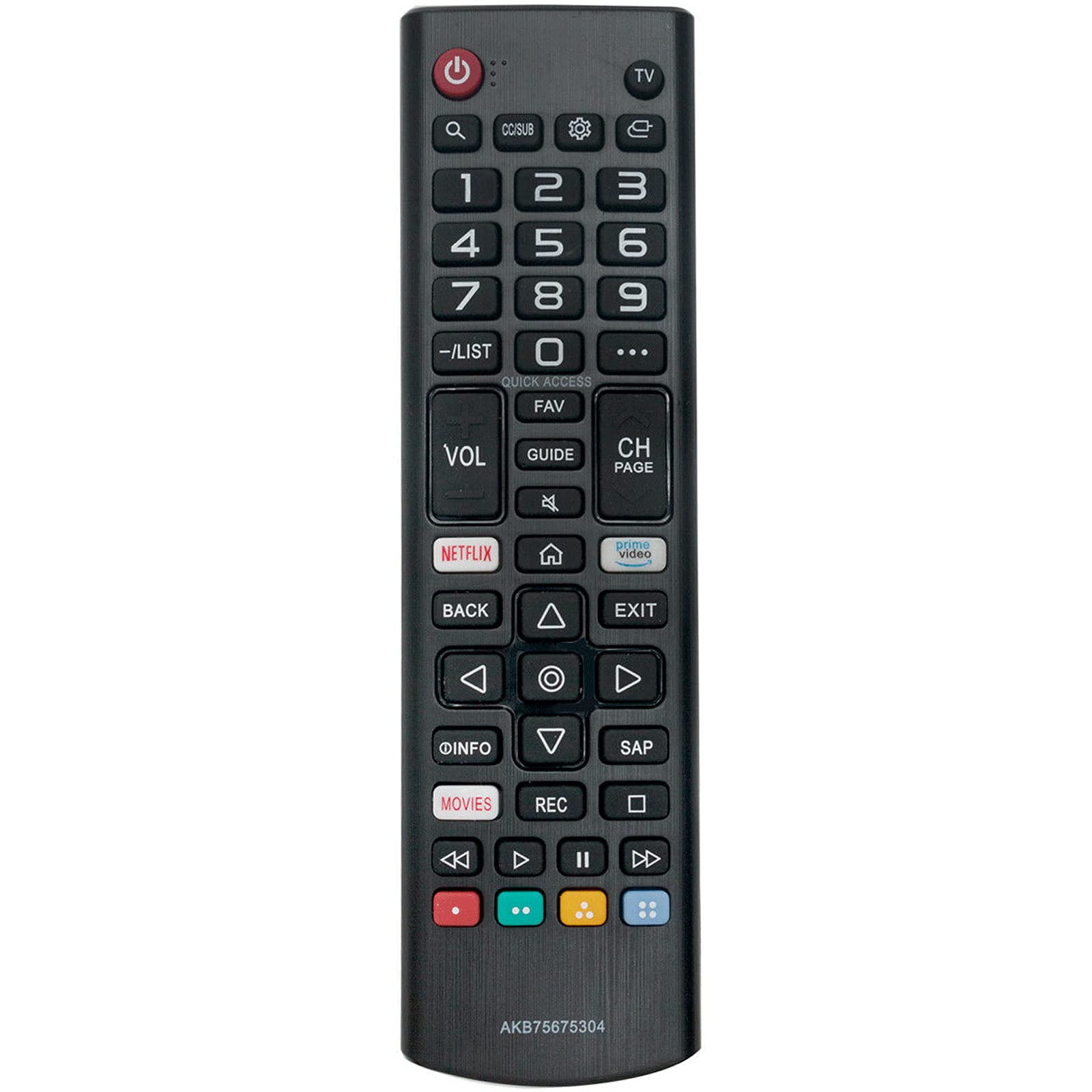 Replacement Remote Control AKB75675304 for LG Smart TV 70UN7370AUD 70UN7370PUB 70UN7370PUC 75UN6950ZUD 75UN6951ZUD 75UN6970PUC 75UN6970PUD