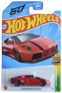 hot wheels lamborghini reventon, hw exotics 8/10 [red] 224/250