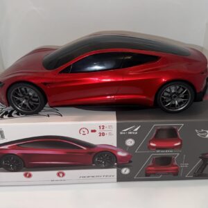 Mattel Hot Wheels red Tesla RC 2.4 GHZ