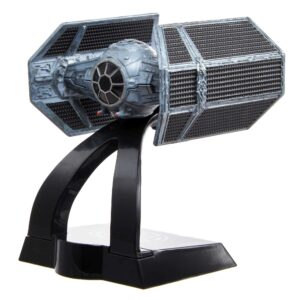 Hot Wheels Star Wars Starships Select Premium Diecast Darth Vader's TIE Advanced, Includes 1 Vehicle, 1 Display Stand