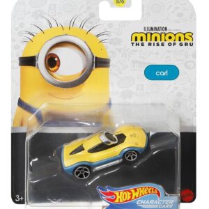 Hot Wheels 1/64 Minions The Rise of Gru Character Car-Carl(5/6)