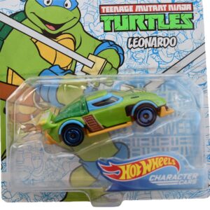 Hot Wheels Character Cars Teenage Mutant Ninja Turtles Leonardo #1 of 5 Cars