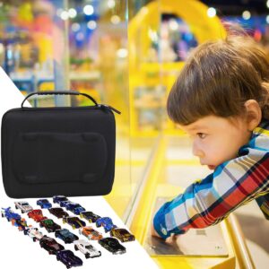 Mchoi Shockproof Carrying Case for Hot Wheels 20 Cars, Toy Car Organizer for Your Matchbox Cars Storage, Case Only