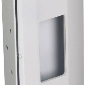 Bryant Electric RU100W tradeSELECT Under Cabinet/Counter Power Distribution Box, Slim Fit, White Metal