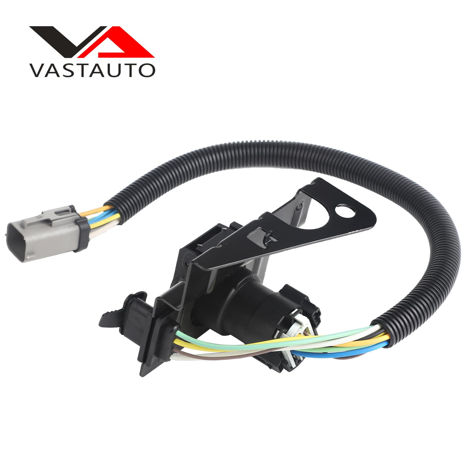 4 & 7 Pin Trailer Tow Wiring Harness Plug Fit for 2002-2004 Ford F250 F350 Super Duty Replaces# ‎2C3Z-13A576-DA Trailer Harness Connector Assembly with Mounting Bracket