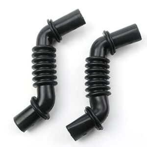 2pcs power window door jamb wiring boots accordion style z 4" long 3/4 hole