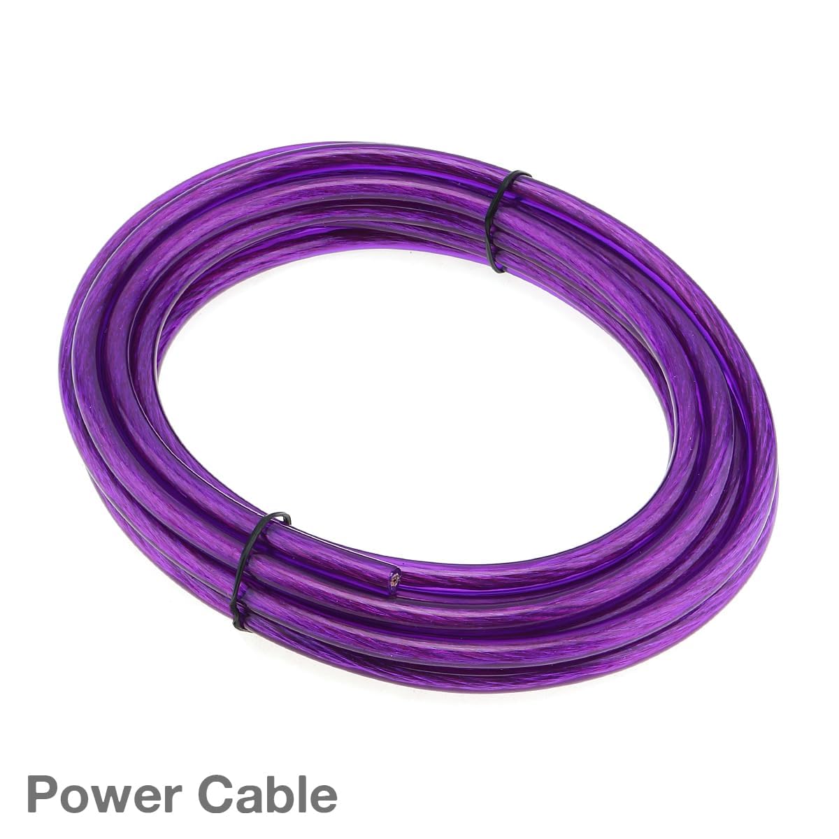 DriSentri 6 Gauge Amp Wiring Kit Amplifier Install Flexible Wiring Complete Installation Cables for Installer, Purple