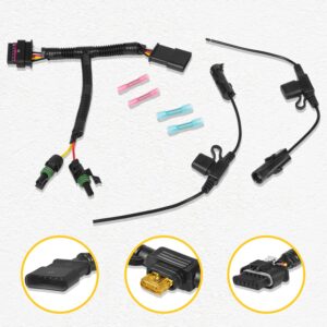 Upgraded 97109-0925 Daytime Running Light DRL Adapter Wiring Harness Fits for Jeep Wrangler JL & Gladiator JT 2018-2023…