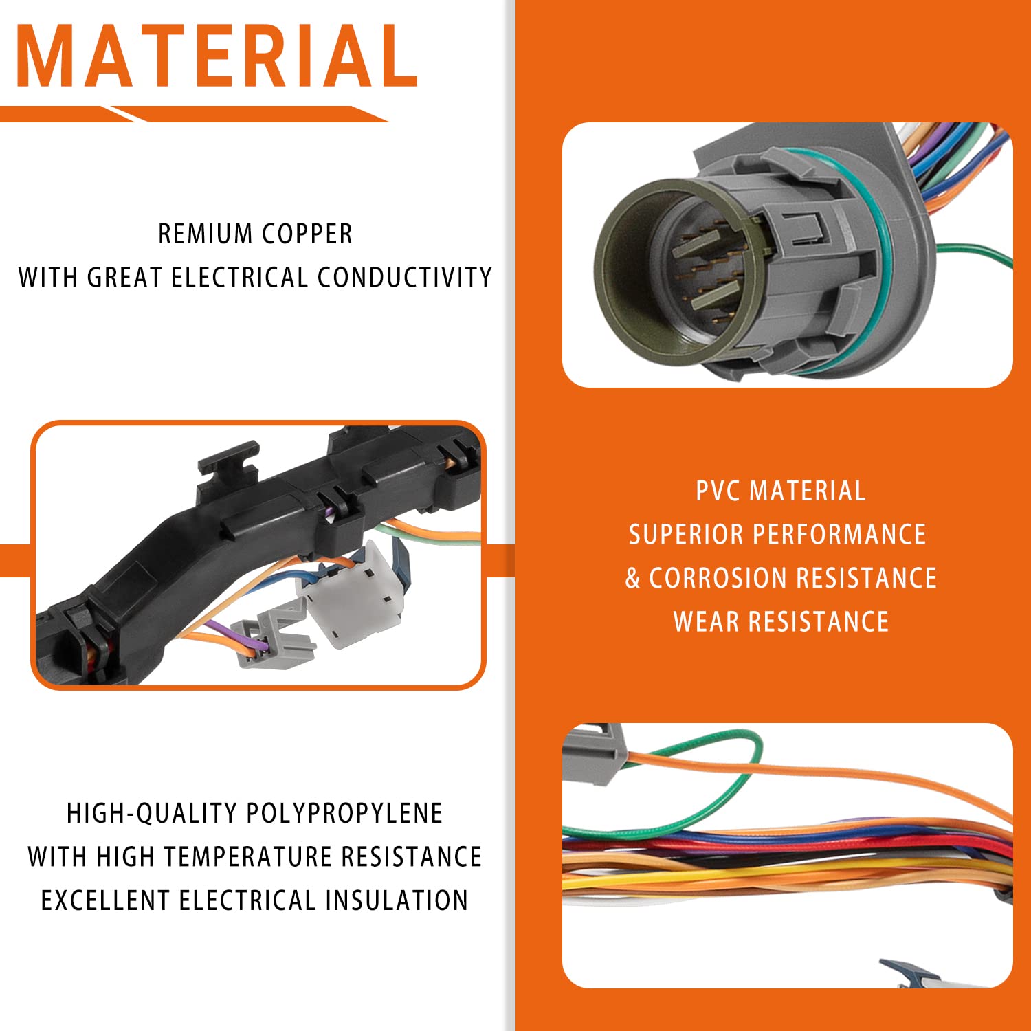 2006-2009 6 Speed Transmission Wiring Harness Fits 1000/2000 Allison GM/Duramax Application Only