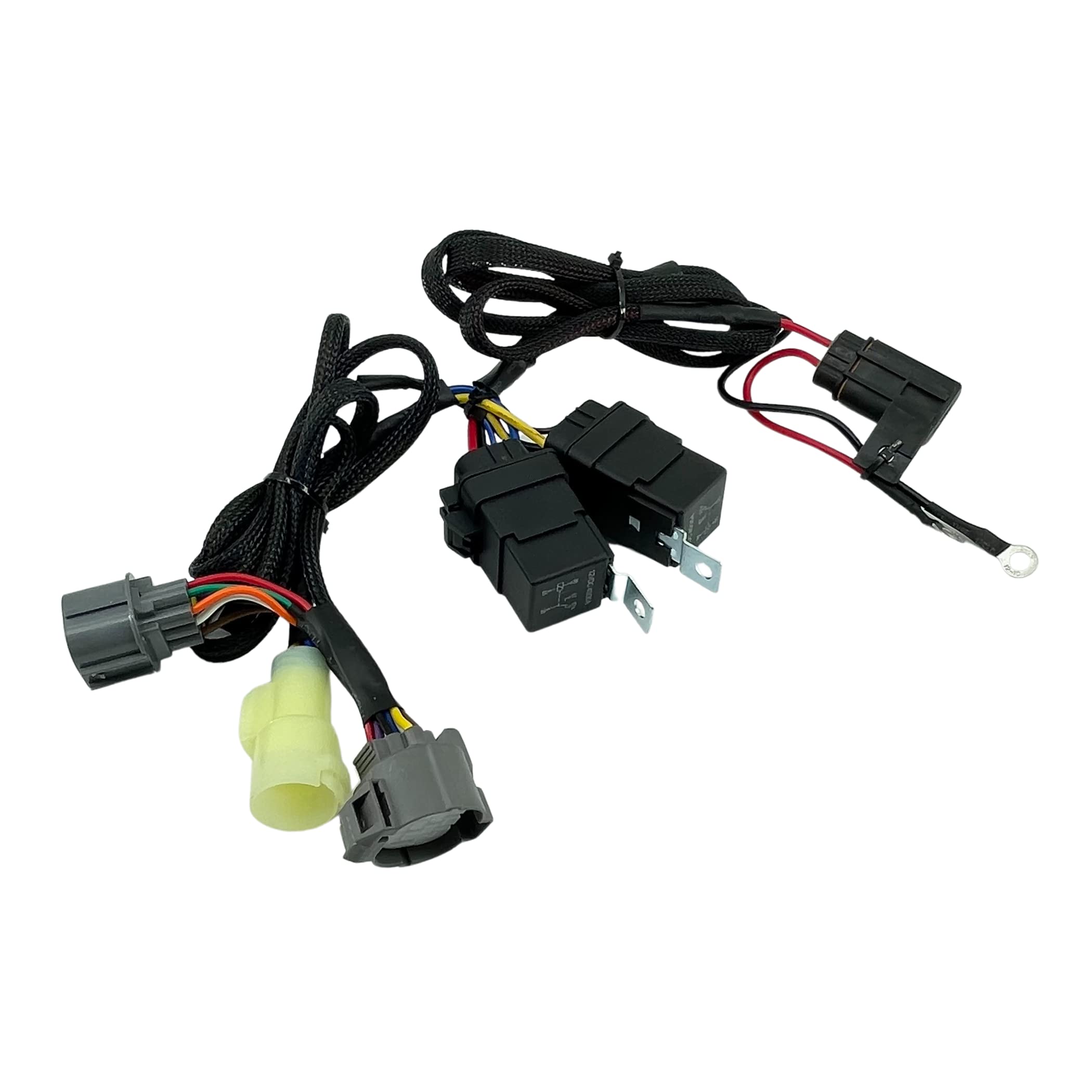 ALTBET Shift Wiring Harness Kit Bypass Angle Sensor Shift Motor Computer Harness Compatible with 2000-2006 Honda Rancher 350 ES Te Fe