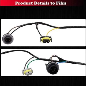 HOPUT 15930264 645-539 645539 Headlight Wiring Harness Connector, Compatible with Chevy Malibu 2008-2012