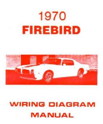 1970 PONTIAC FIREBIRD TRANS AM Wiring Diagram Schematic