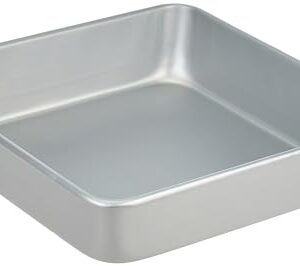 Wilton Performance Aluminum Square Cake and Brownie Pan, 8-Inch, Silver